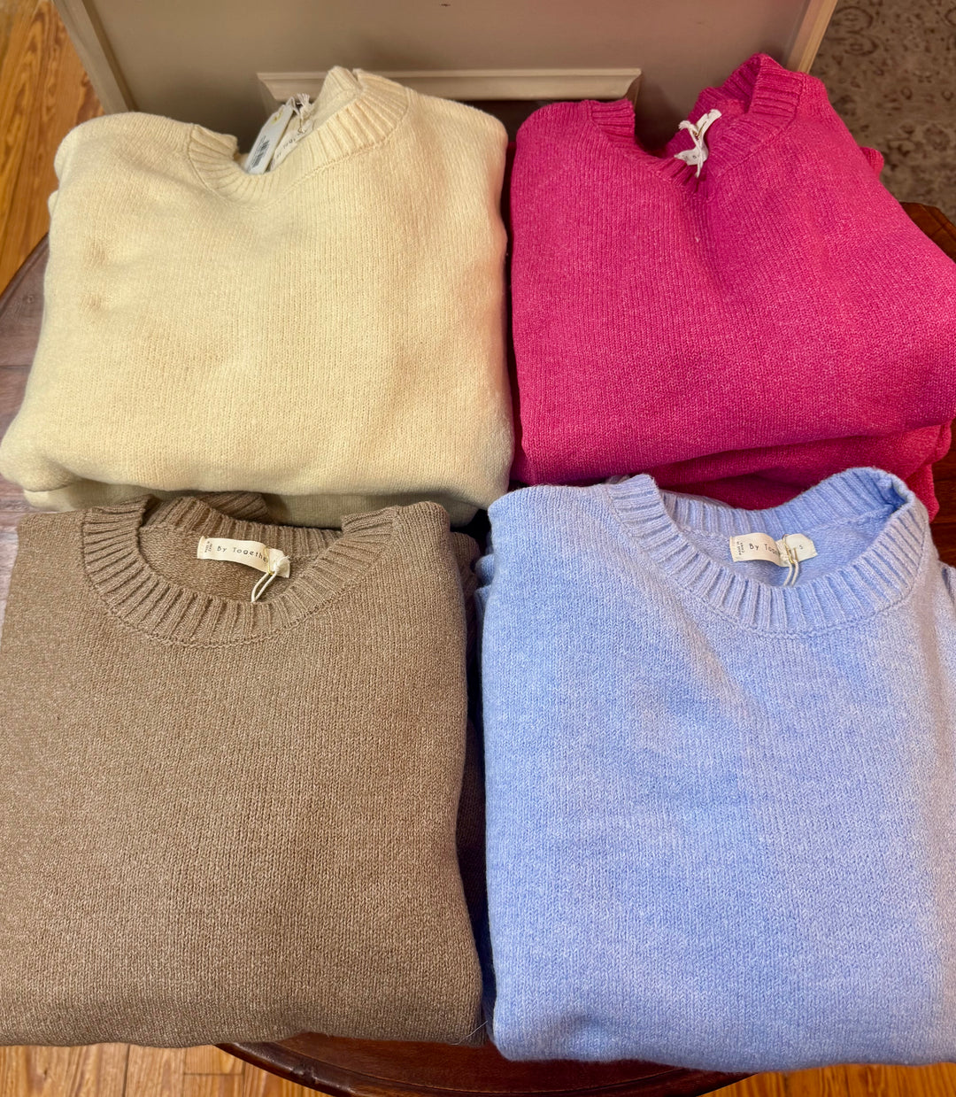 By Together Cozy Crewneck Sweater