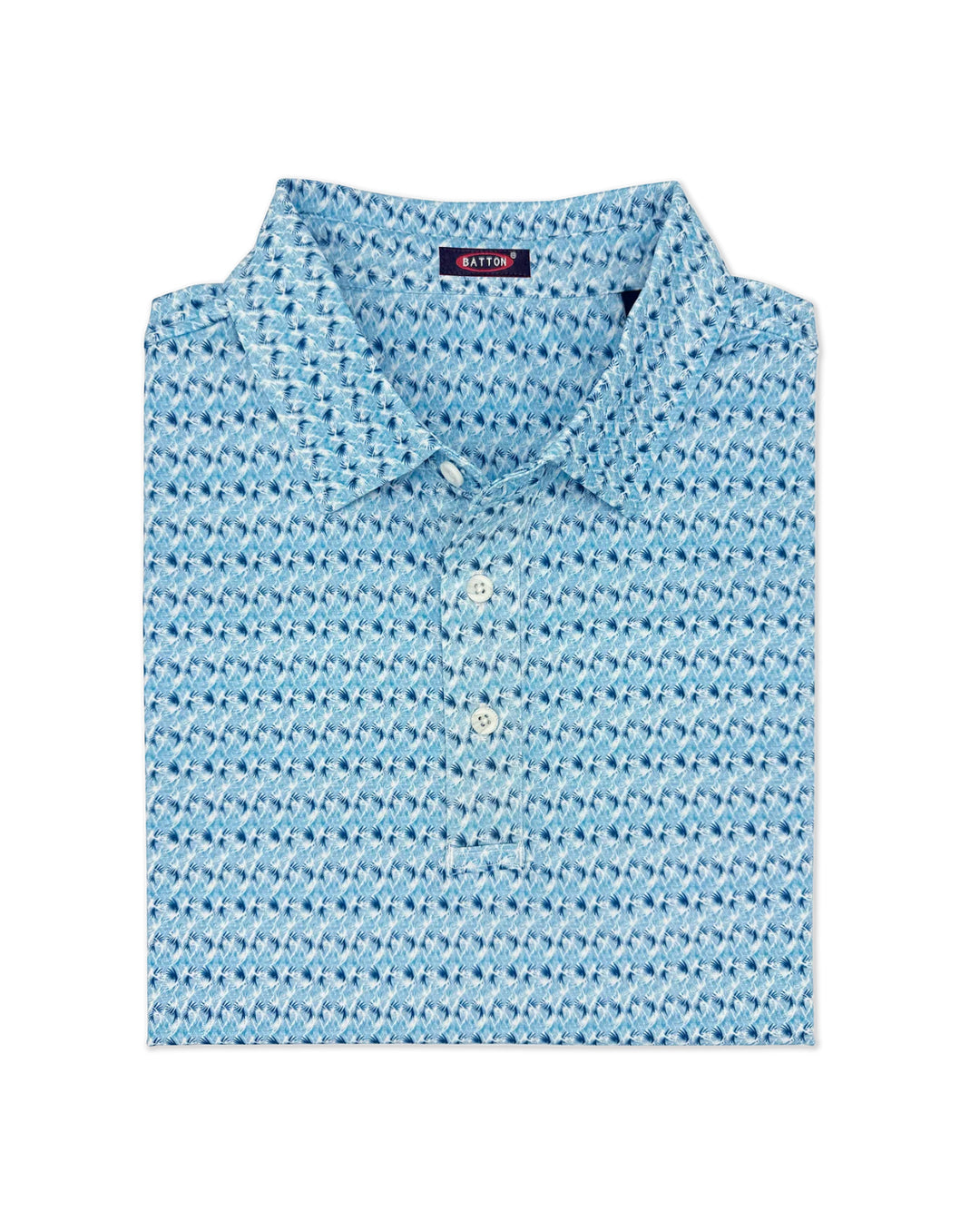 Batton Lawrence Print Performance Polo