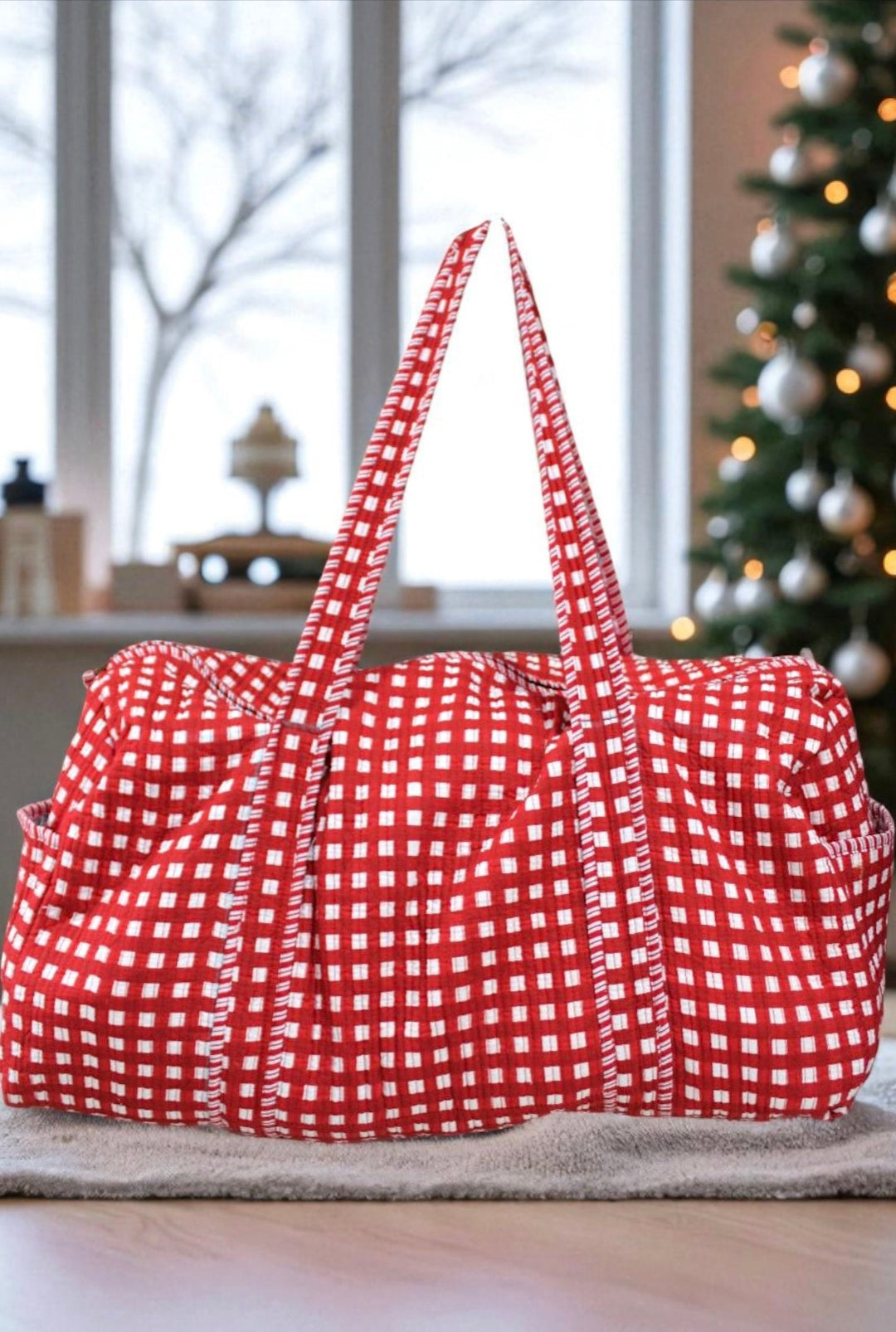 Brighton Quilted Duffle Bag Tote