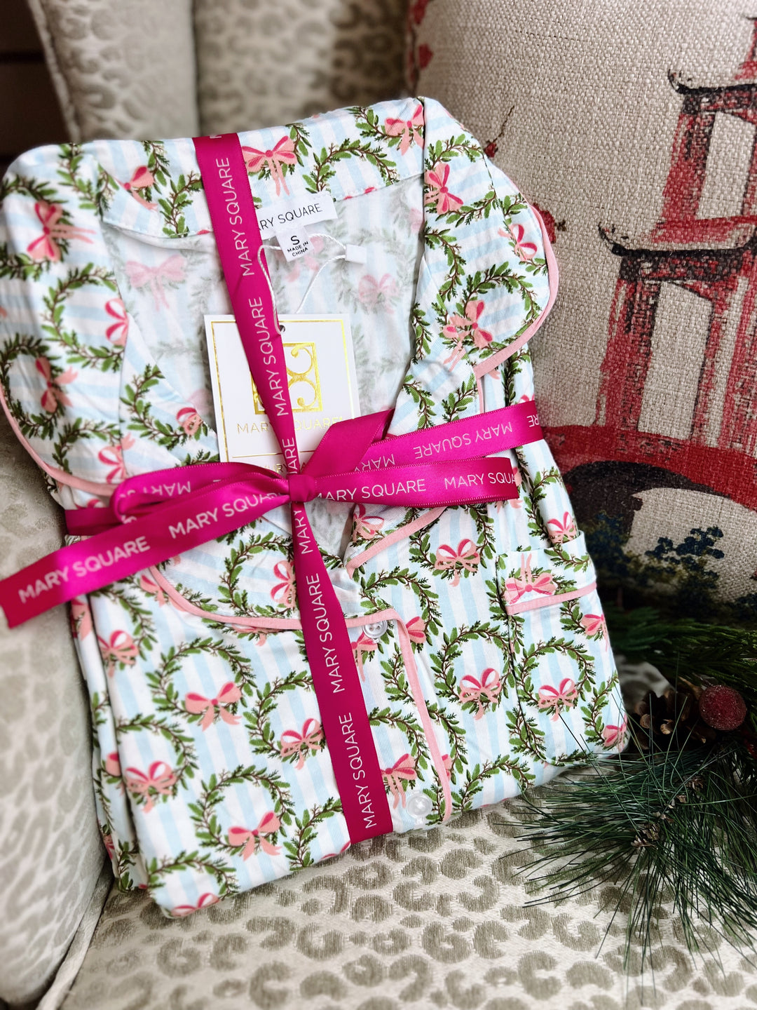 Deck The Halls Pajama Set