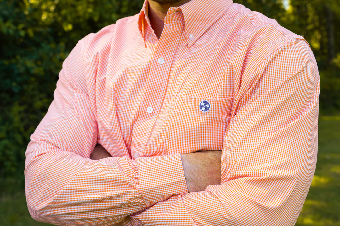 Volunteer Traditions Tristar Micro Gingam Button Down