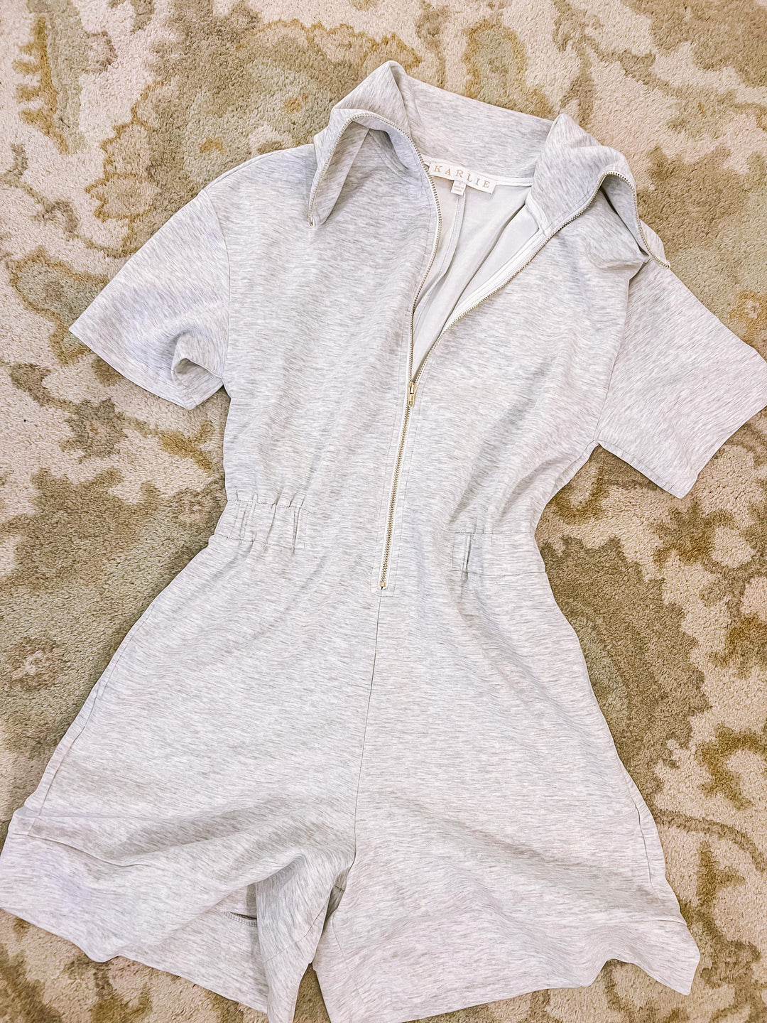 Karlie Knit Zip Novelty Romper