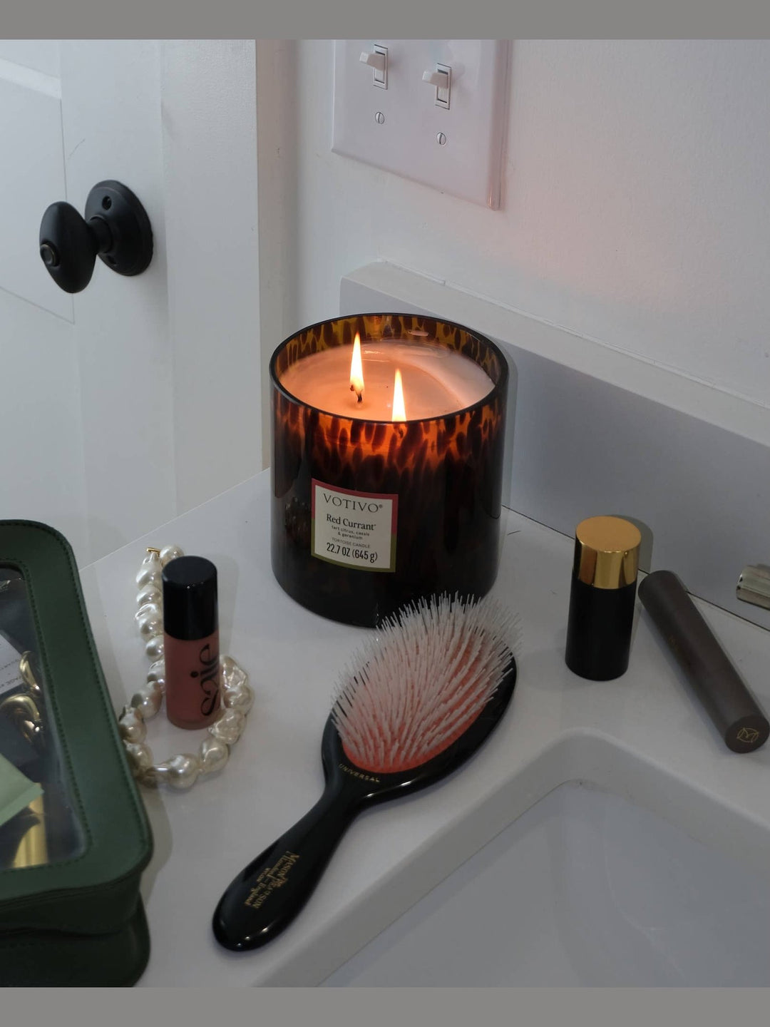 Votivo Red Currant Tortoise Candle