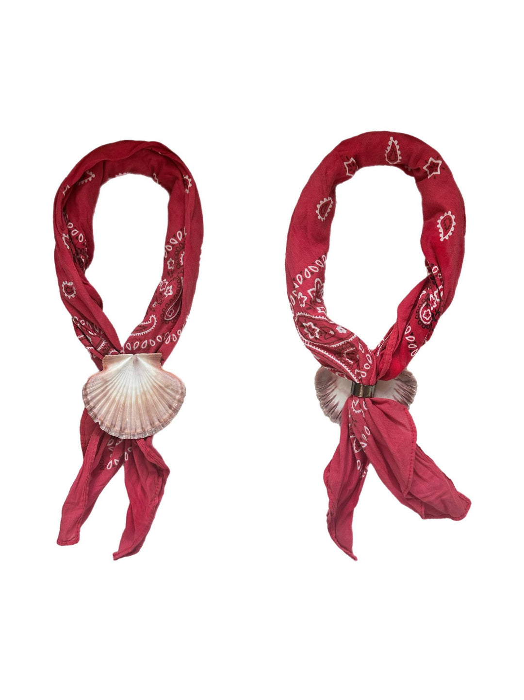 Shell Yeah Bandana Ring Ties- Medium