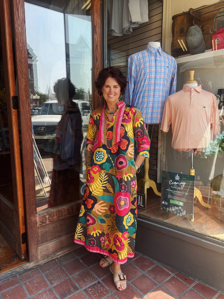 Darviny Kaftan- Fall Blossom