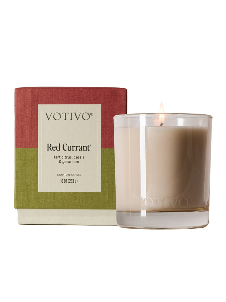 Votivo Red Currant- 10oz Signature Candle