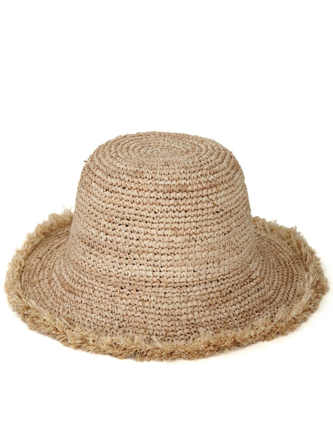 August- Raffia Bucket Hat