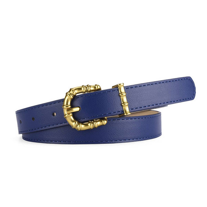 Gold Bamboo Buckle Belt