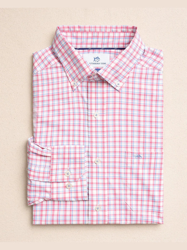 Maravilla Coastal Breeze Sport Shirt - Island Pink