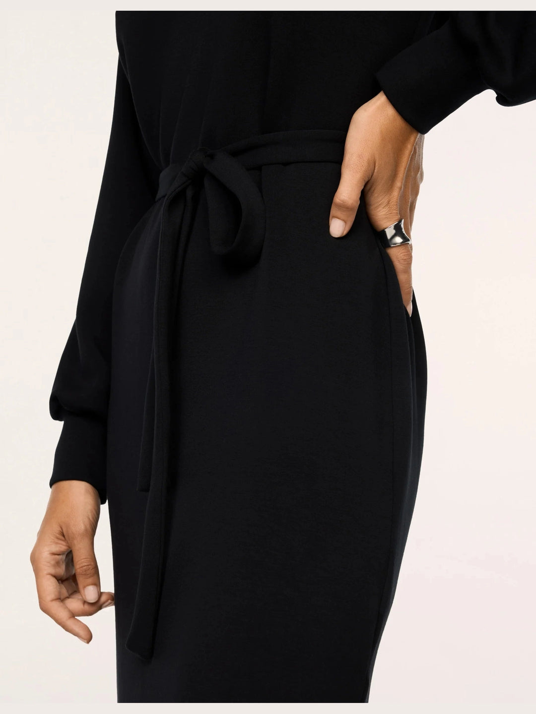 Spanx AirEssentials Long Sleeve Tie-Waist Dress