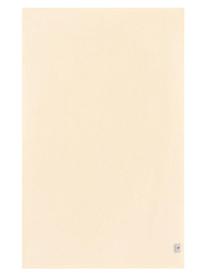 Harborview Herringbone Cream Blanket
