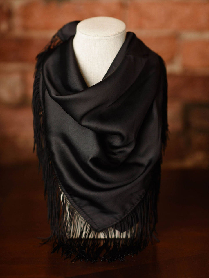 Solid Fringe Scarf