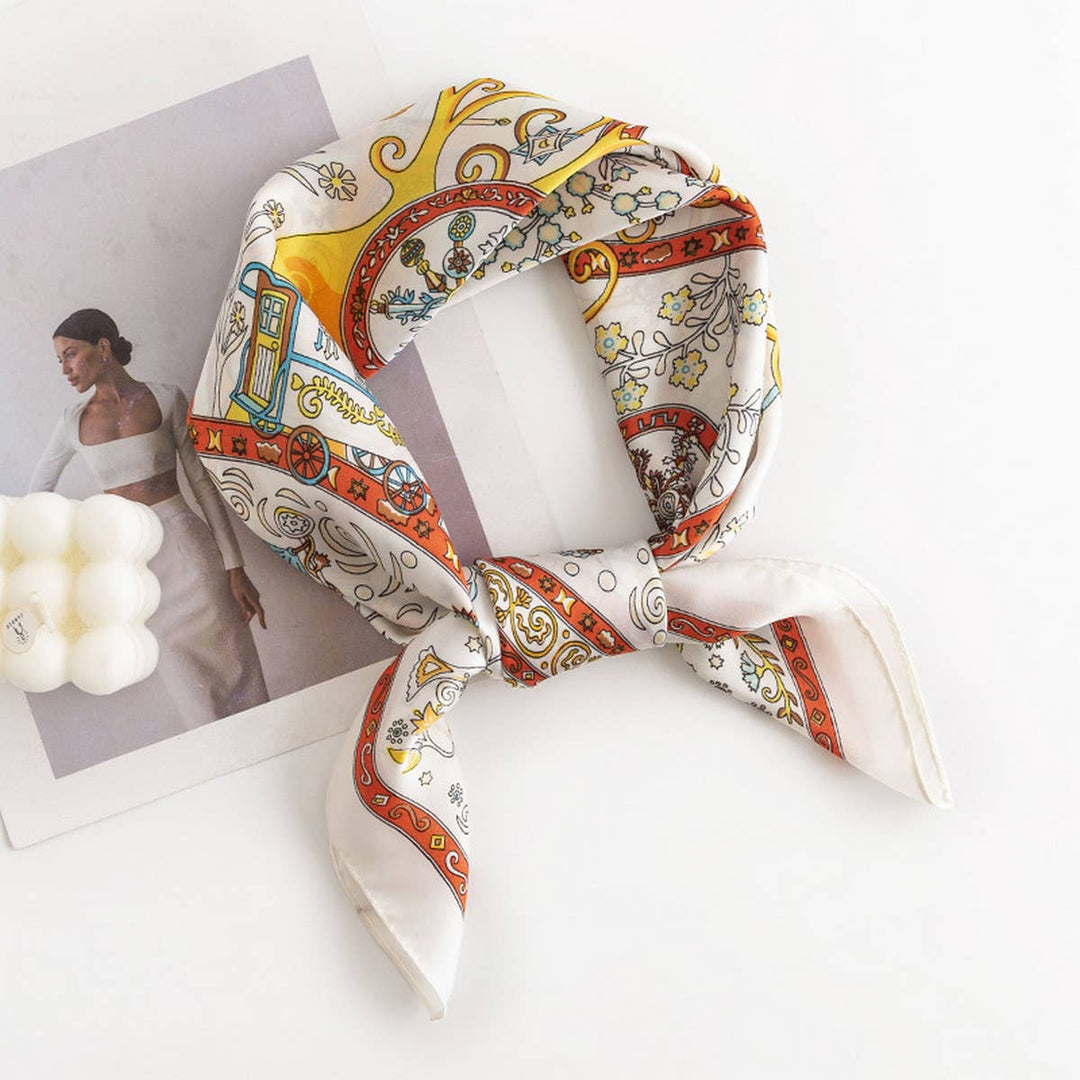 June Silk Scarf