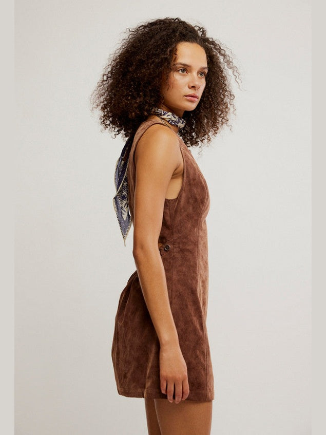 Free People - Atlas Suede Mini Dress Free People - Atlas Suede Mini Dress