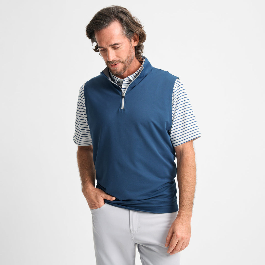 Genteal Performance Quarter Zip Vest