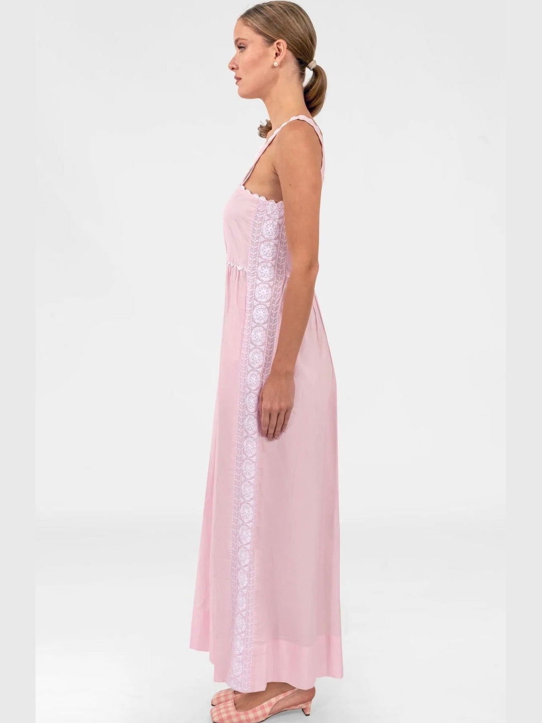 Ziggy Dress in Pale Pink