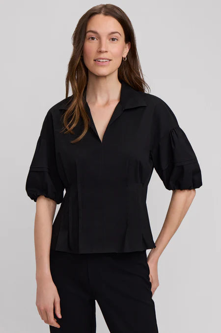 Lucia Elbow Puff Sleeve Shirt