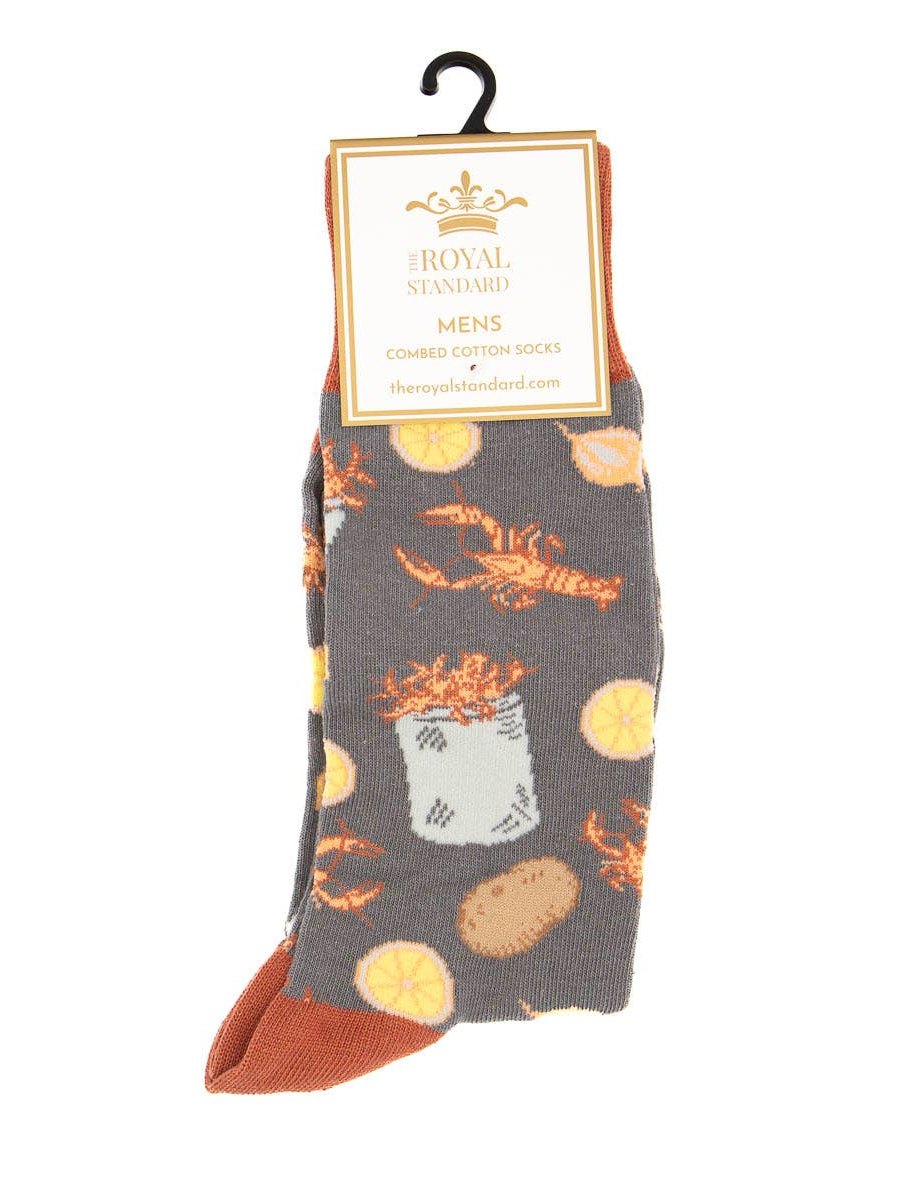 Men's Crawfish Boil Socks