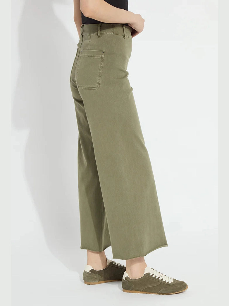 Erin Wide Leg Denim Pant - Antique Wash