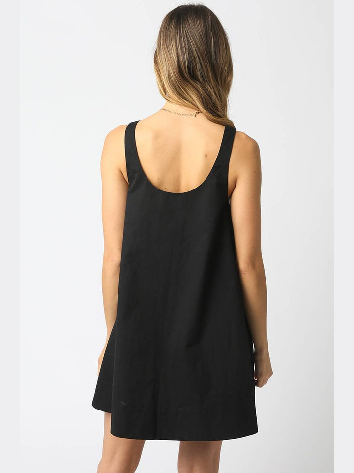 Ariel Sleeveless Swing Mini Dress