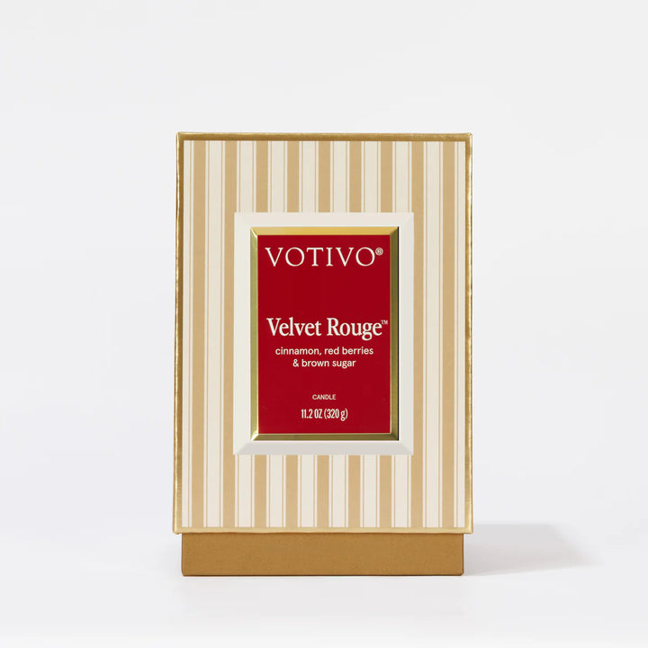 Glass Candle - Velvet Rouge