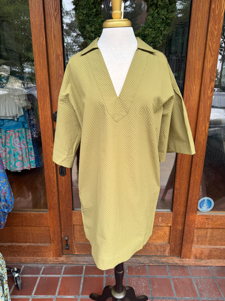 THML Textured Shift Dress