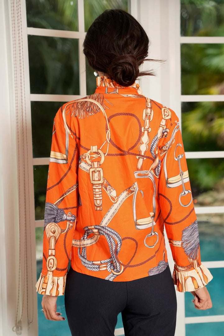 Just Darviny Paris Shirt - Kentucky Saffron