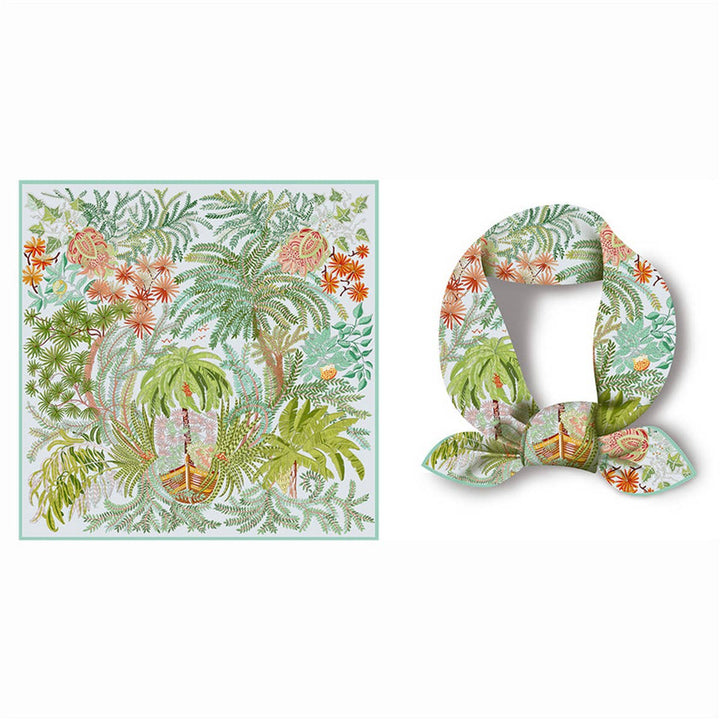 Palm Royale Silk Scarf