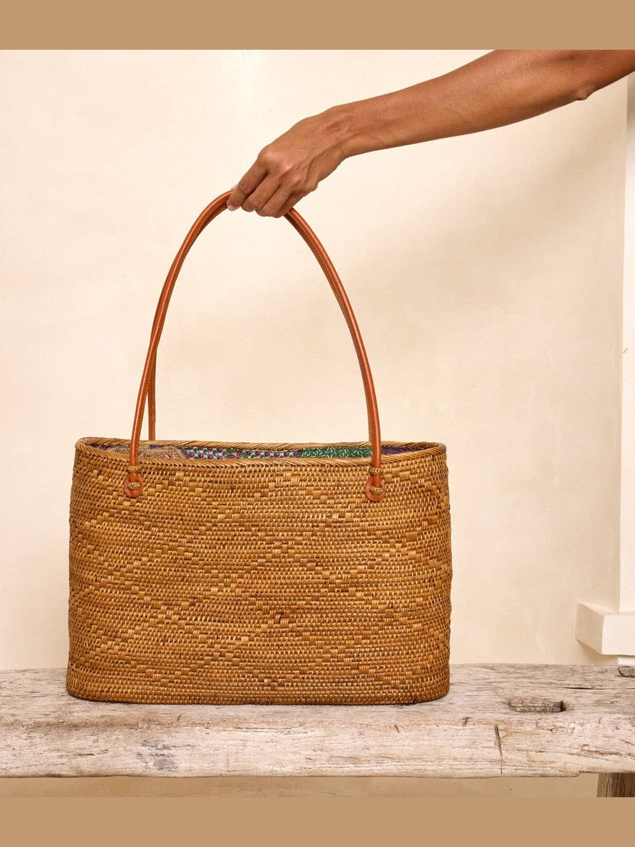 Ata Vine Tote Bag- 2 Sizes