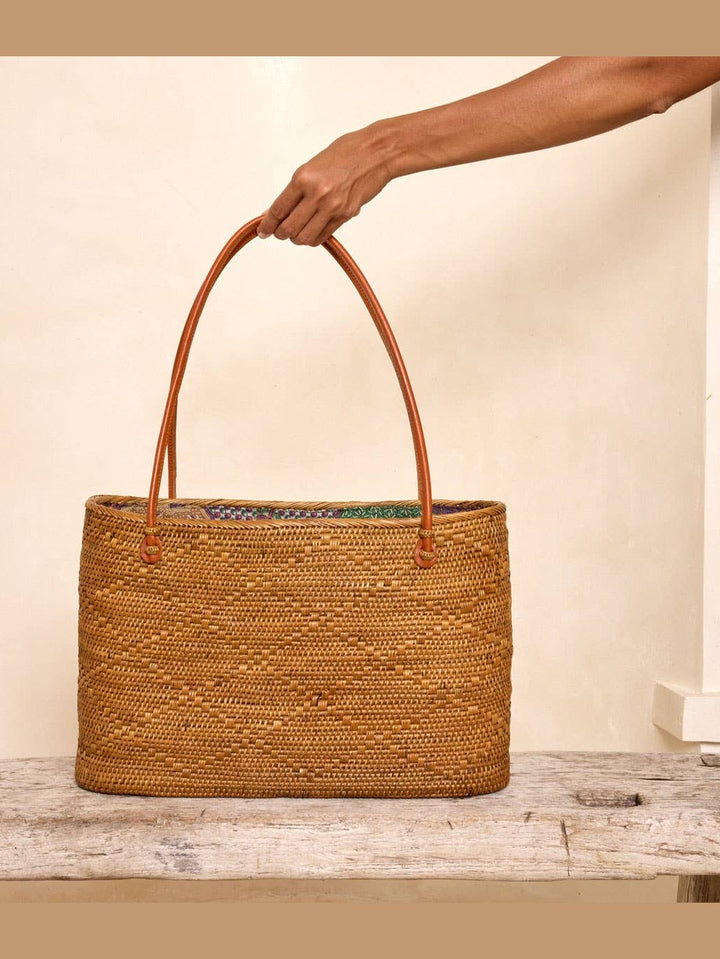 Ata Vine Tote Bag- 2 Sizes