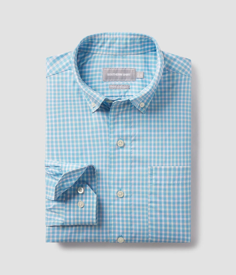Southern Shirt Samford Check Performance Button Down