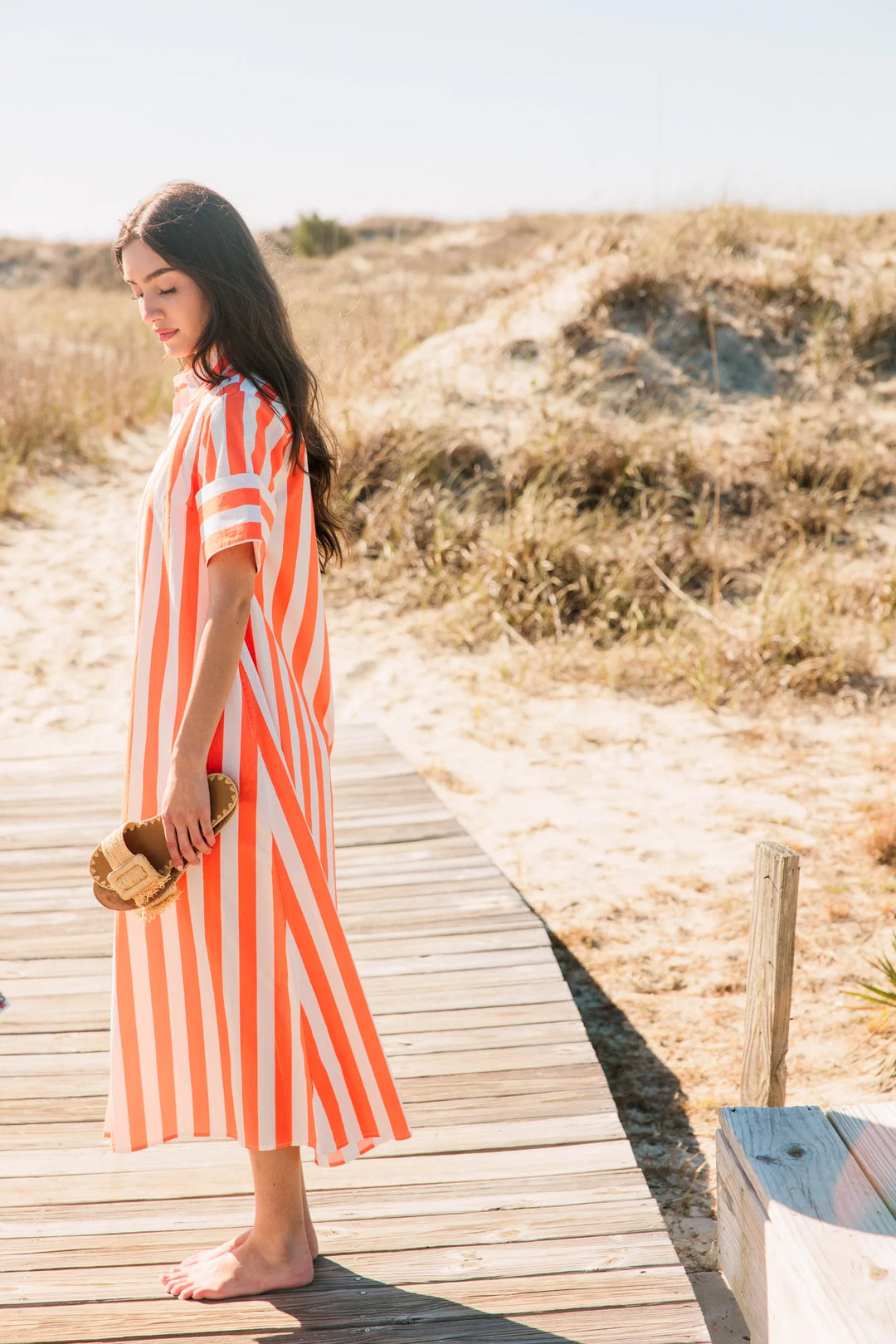 Gibbons Dress - Sunny Stripes