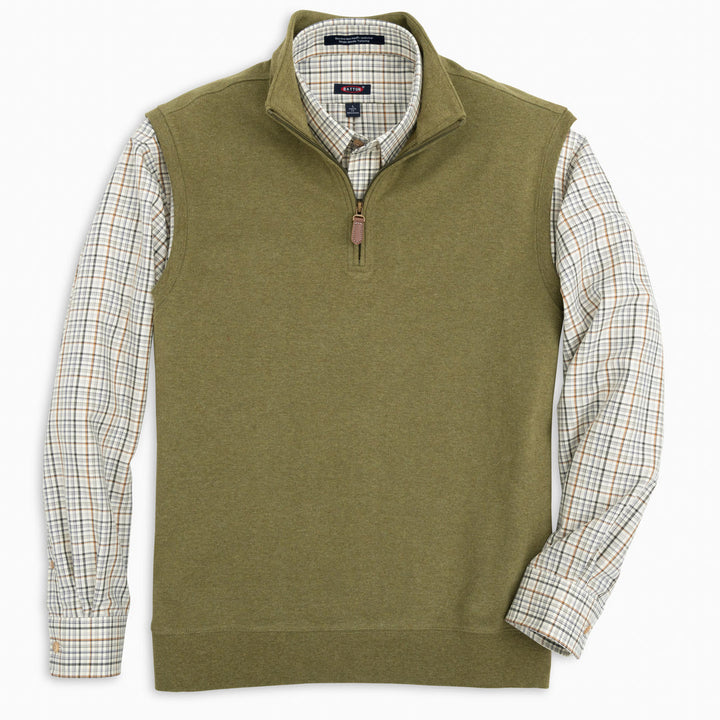 Batton Quarter Zip Sweater Vest
