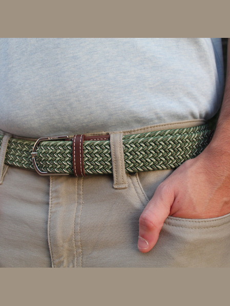 The Cypress Woven Elastic Stretch Belt
