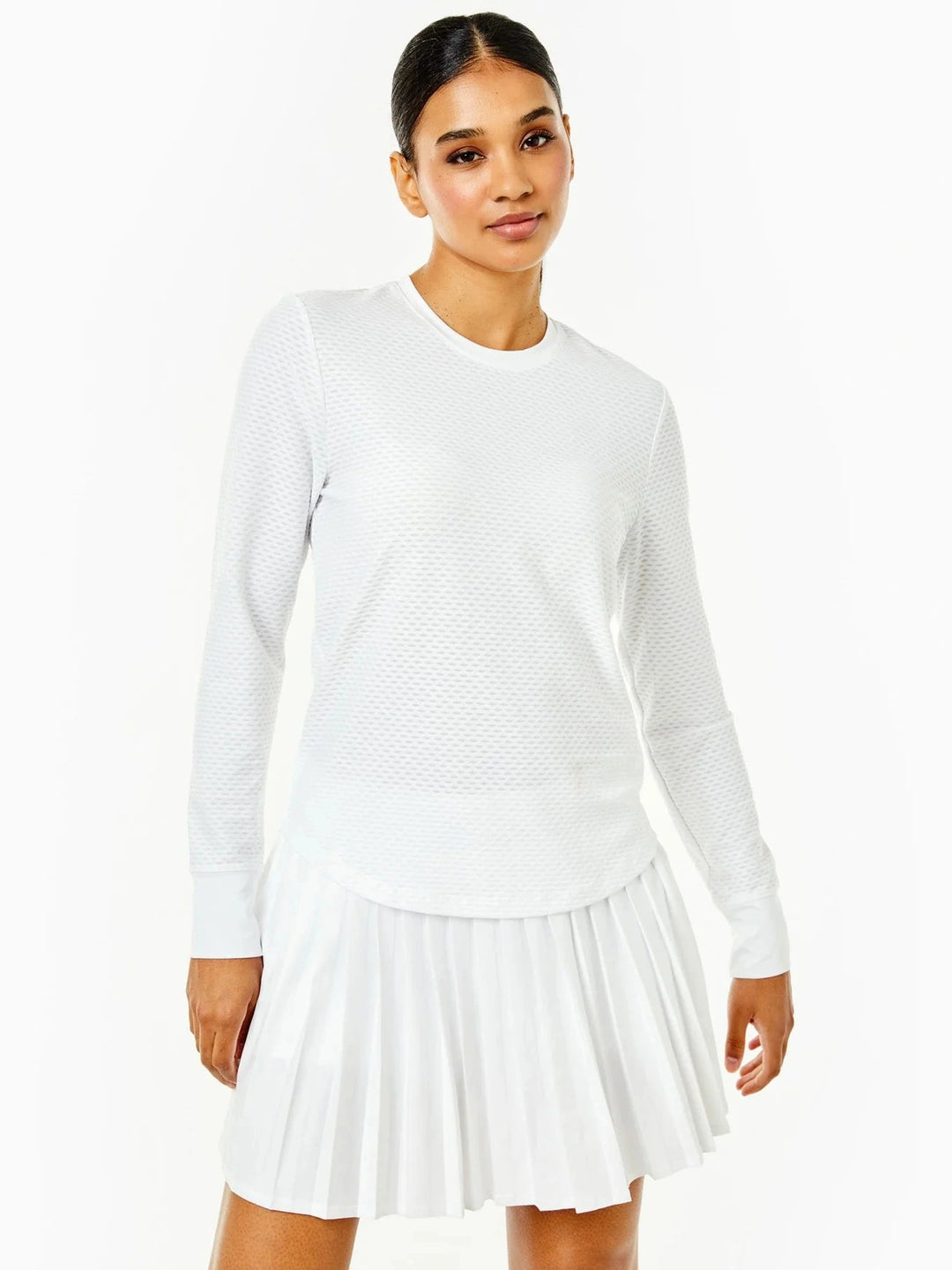 Active Mesh Palmetto Long Sleeve Top