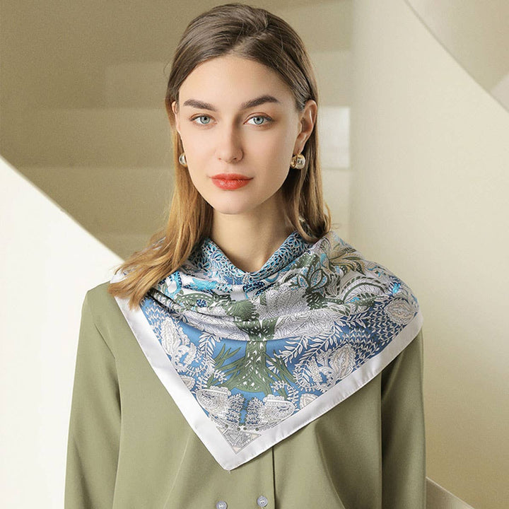 Naples Silk Scarf