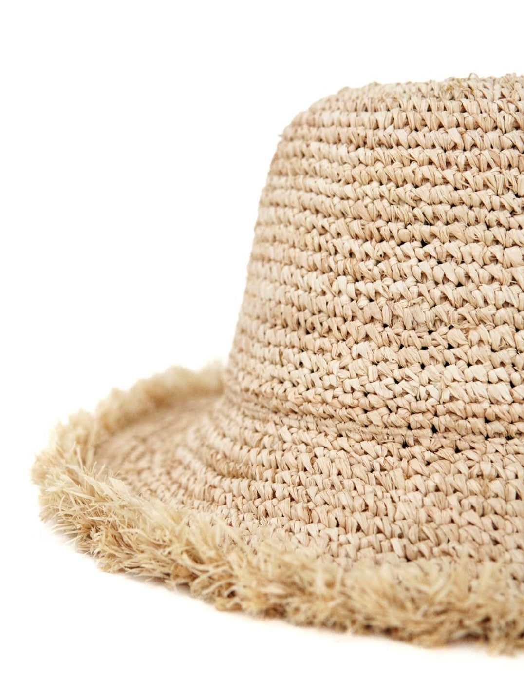 August- Raffia Bucket Hat