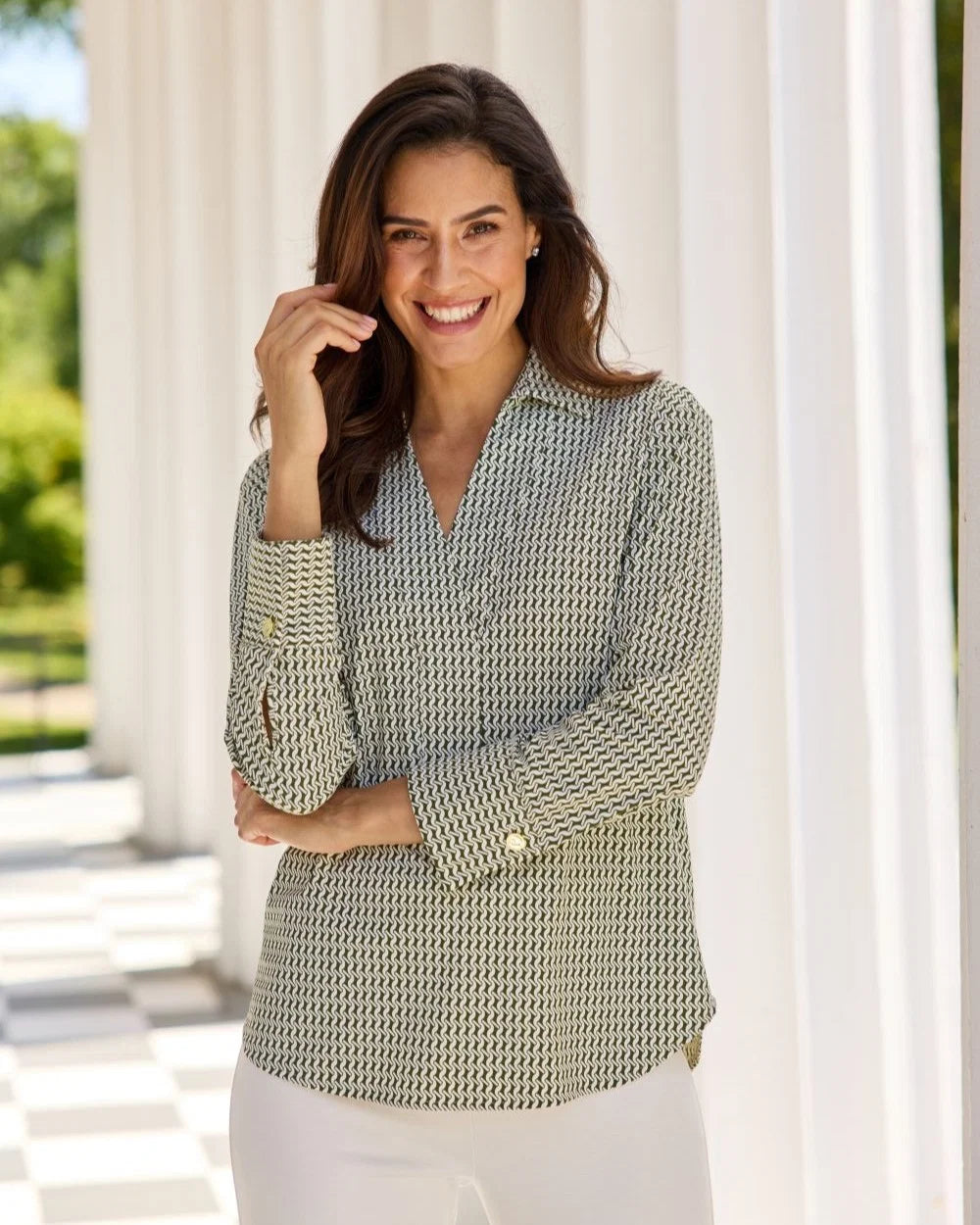 Francine Top Lightweight Jude Cloth