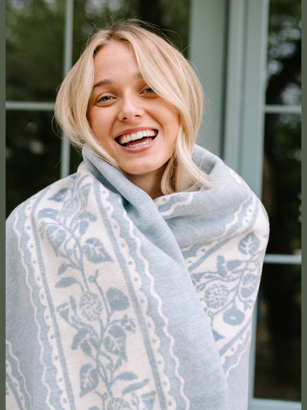 Clara Stripe Blanket