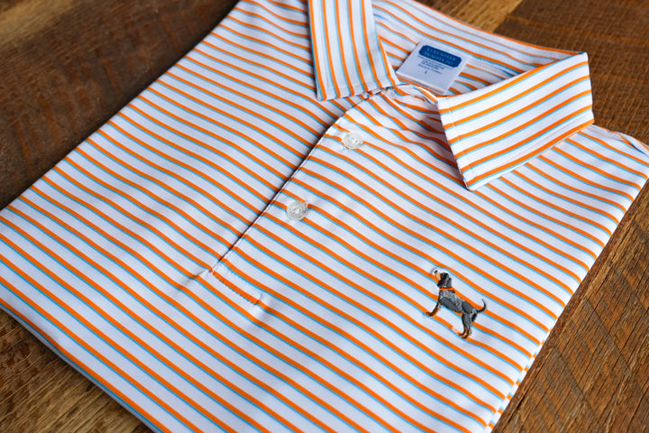 Bluetick Premier Stripe Polo