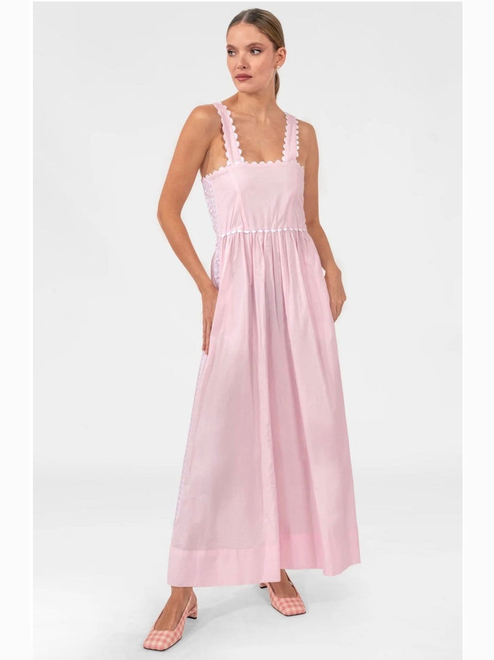 Ziggy Dress in Pale Pink