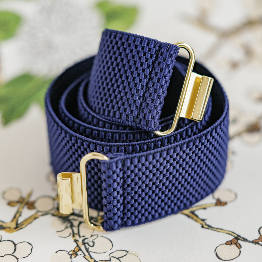 Garland Navy Interchangeable Stretch Belt Band