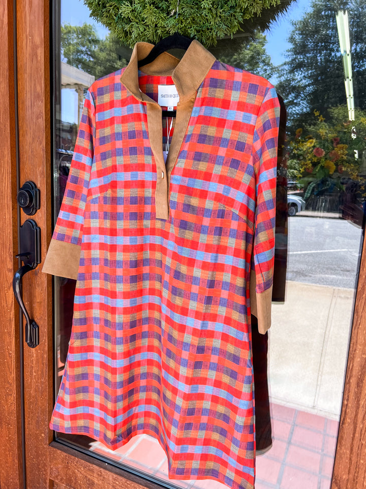 Smith & Quinn Sophia Dress- Campers Check