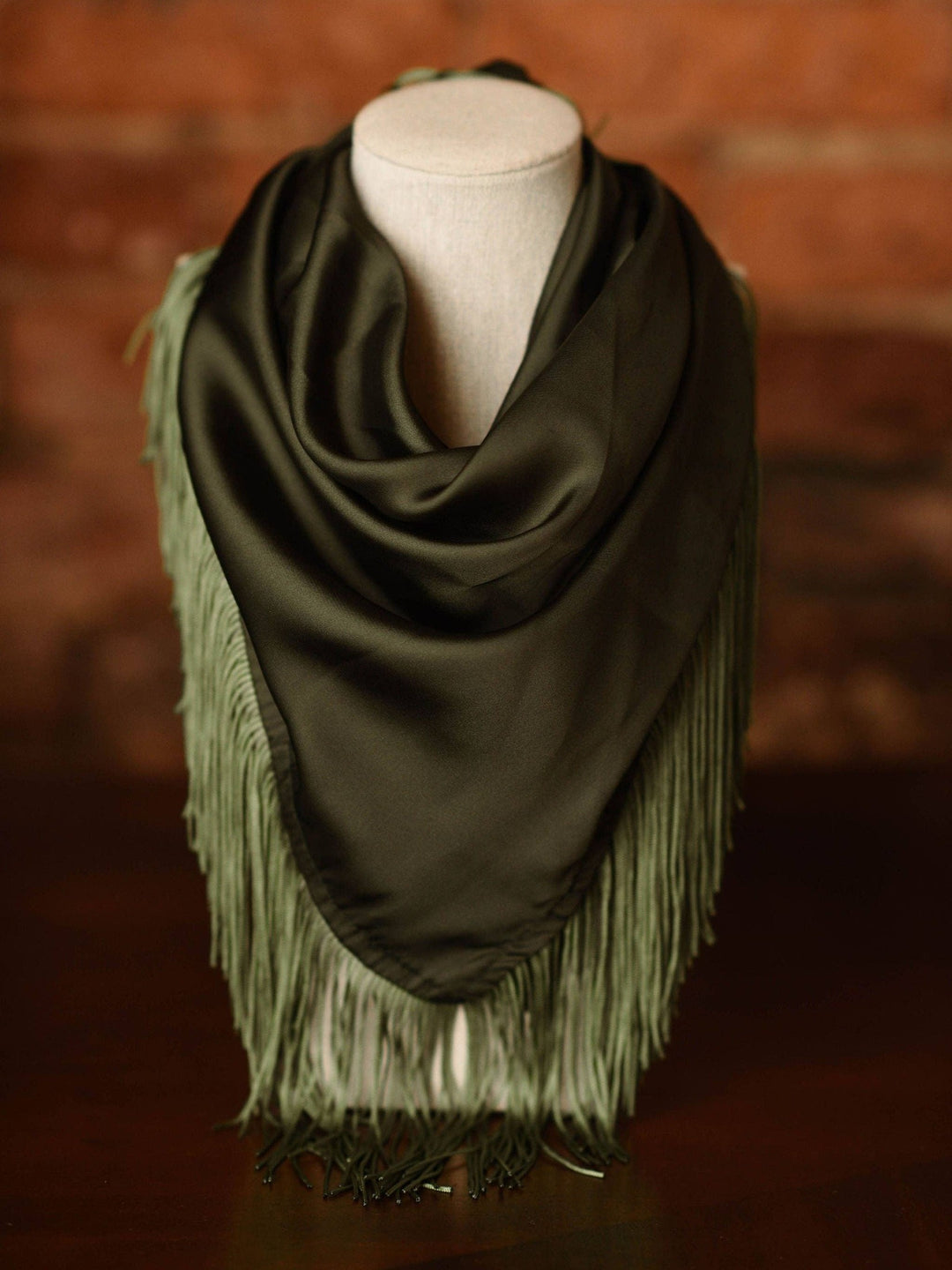 Solid Fringe Scarf