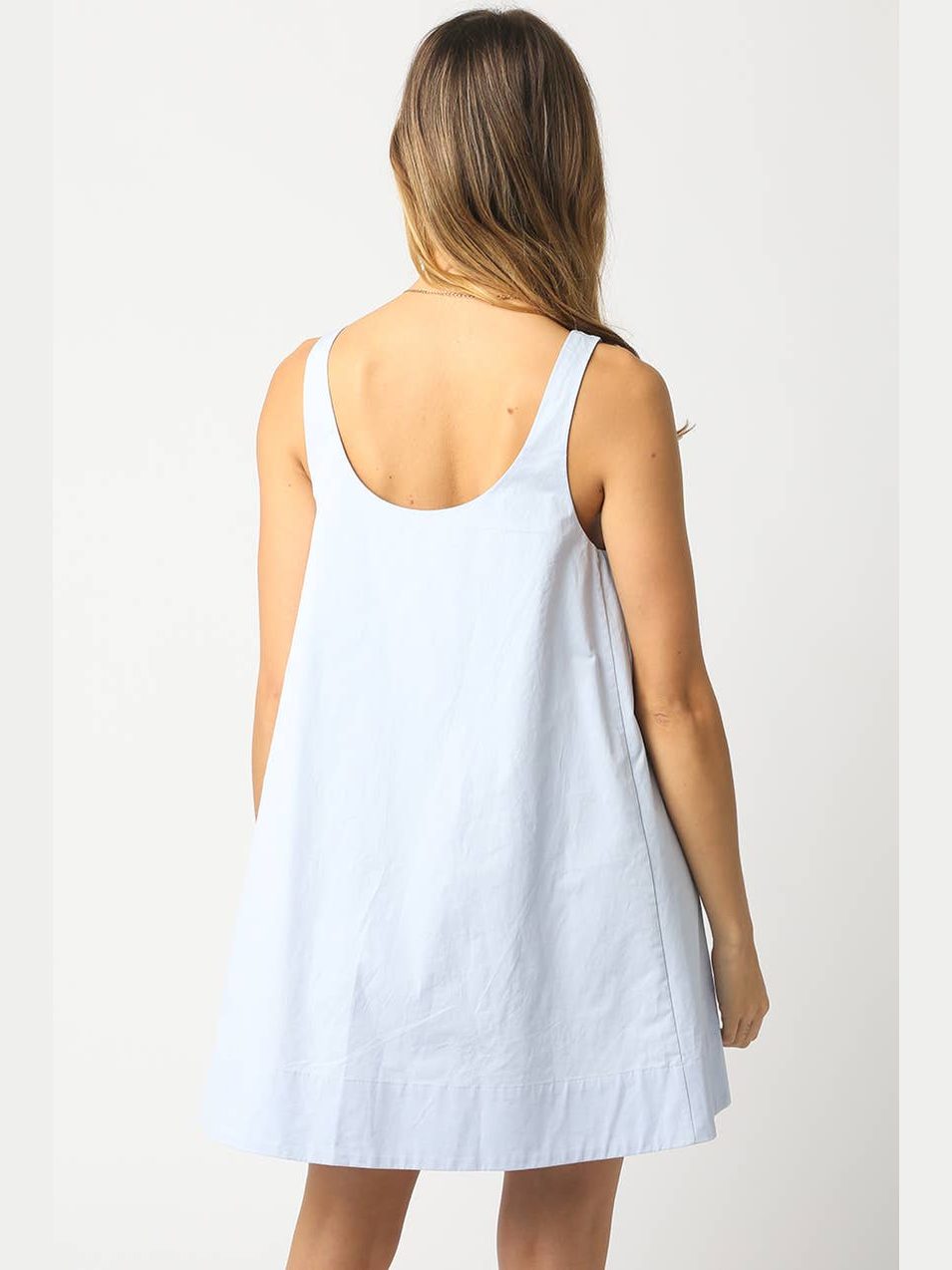 Ariel Sleeveless Swing Mini Dress