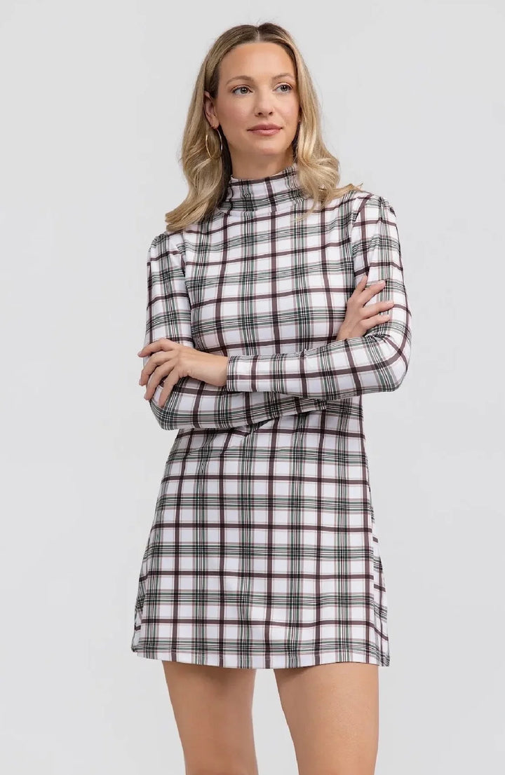 Dottie Dress - Oak Plaid