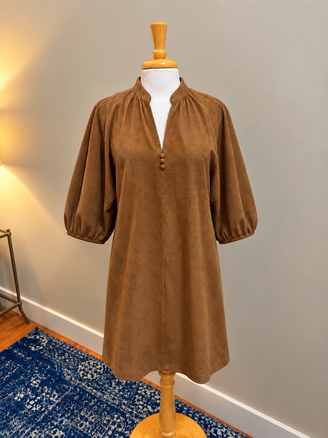 Joy Joy Camel Batwing Dress