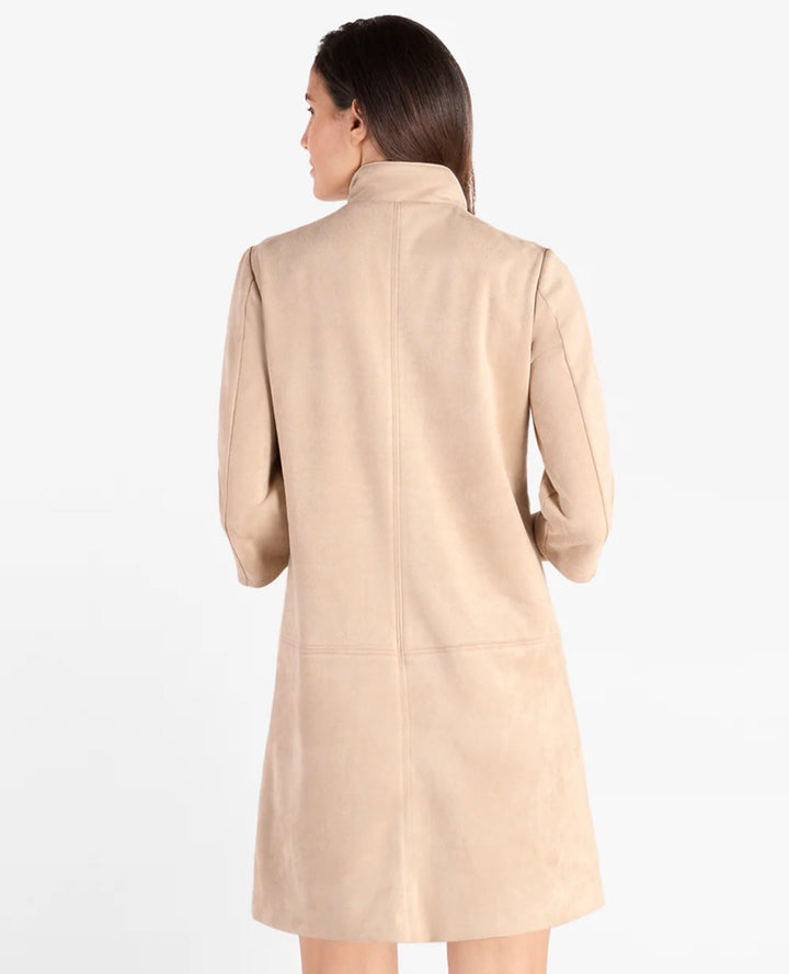 Jude Connally Callie Dress Faux Suede - Camel