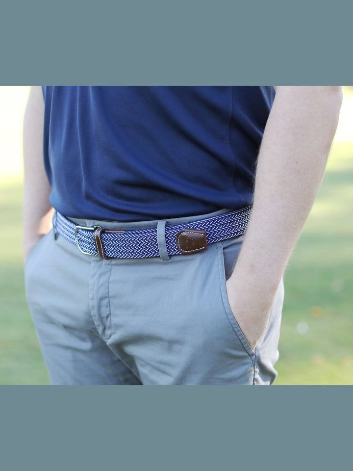 The Ponte Vedra Woven Stretch Belt