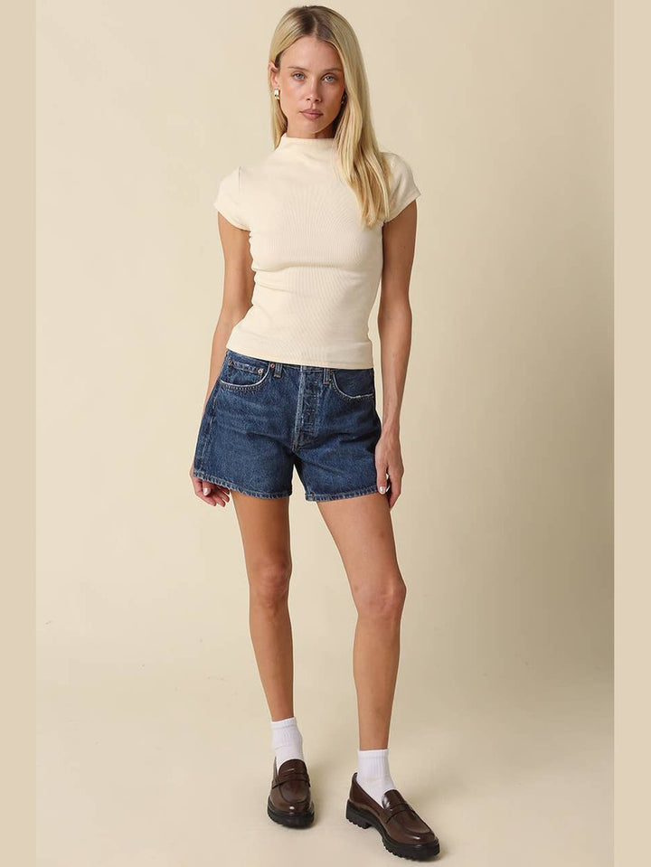Anora Neck Knit Top